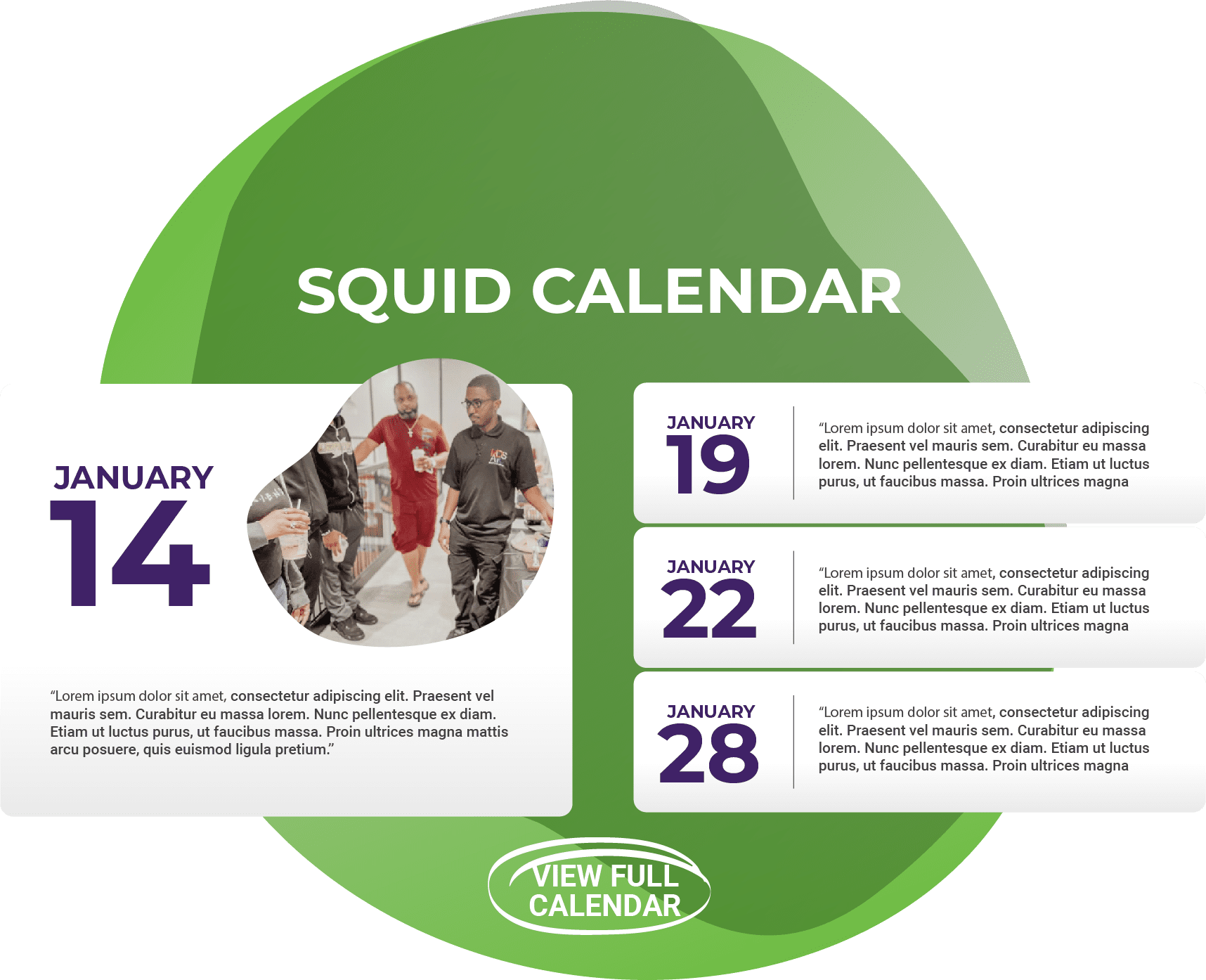 Squid calendar January 14