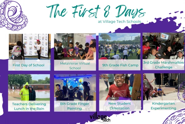 The First 8 Days at Village Tech Schools